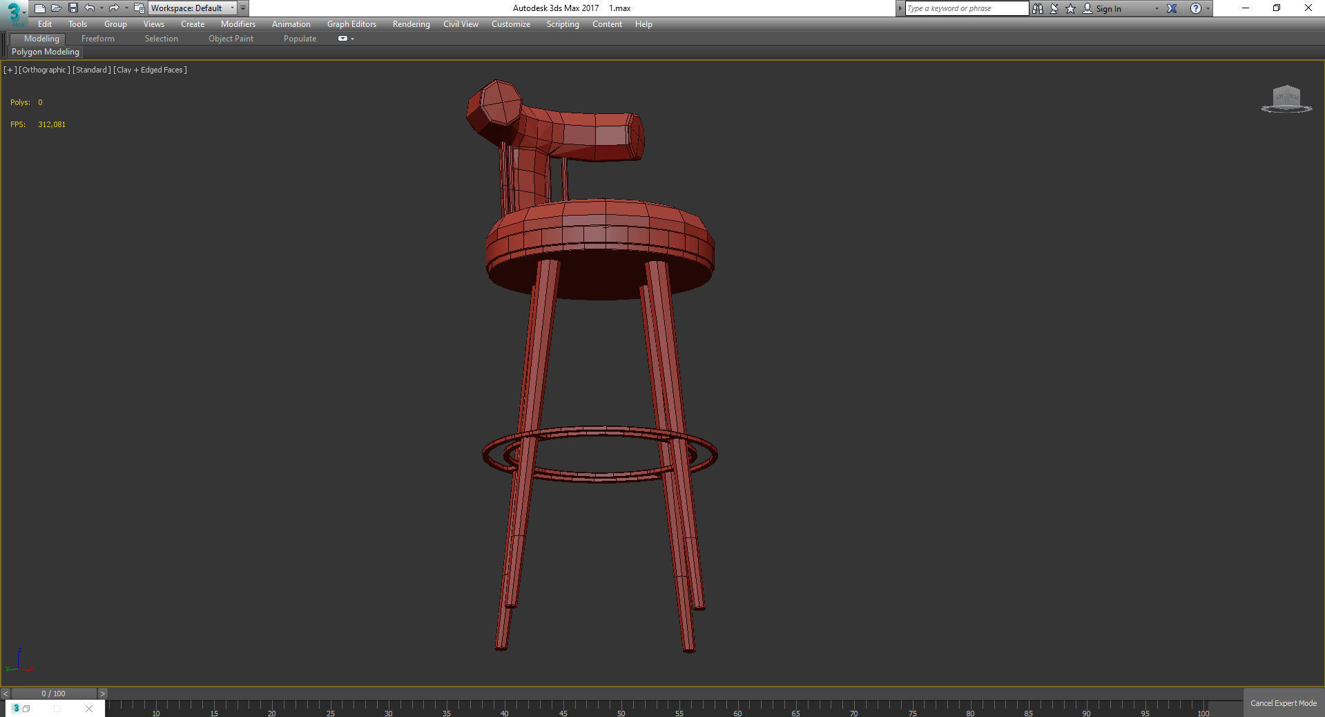 MORIS HOKER 3d model Low-poly 3D model_3