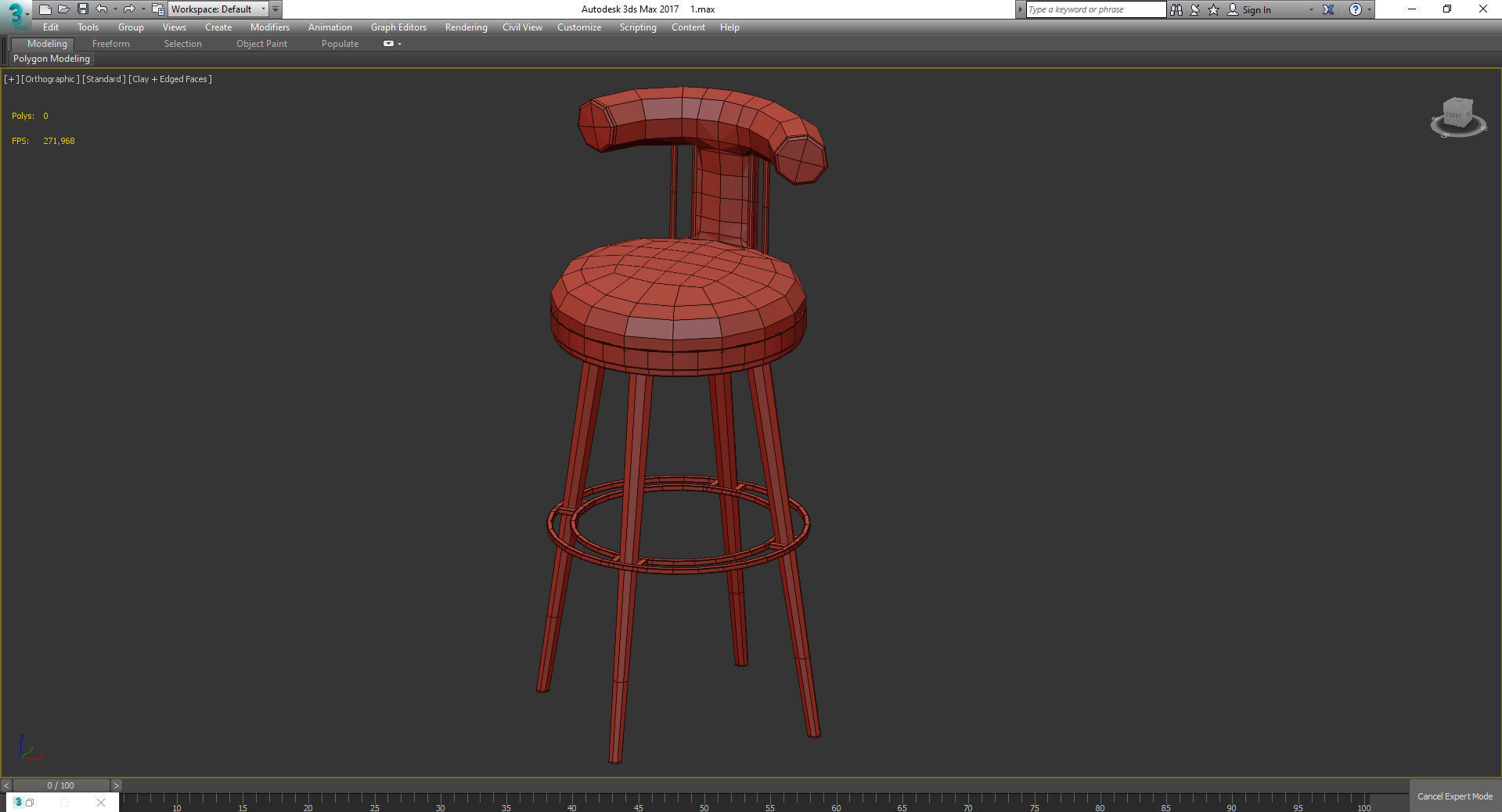 MORIS HOKER 3d model Low-poly 3D model_2