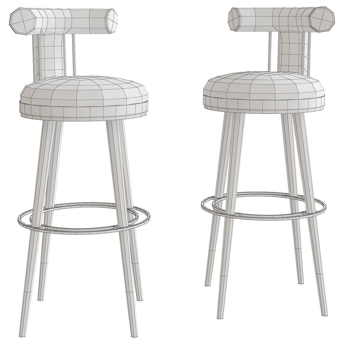 MORIS HOKER 3d model Low-poly 3D model_1