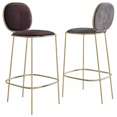 Stay Bar Stool - Wooddi 3d model