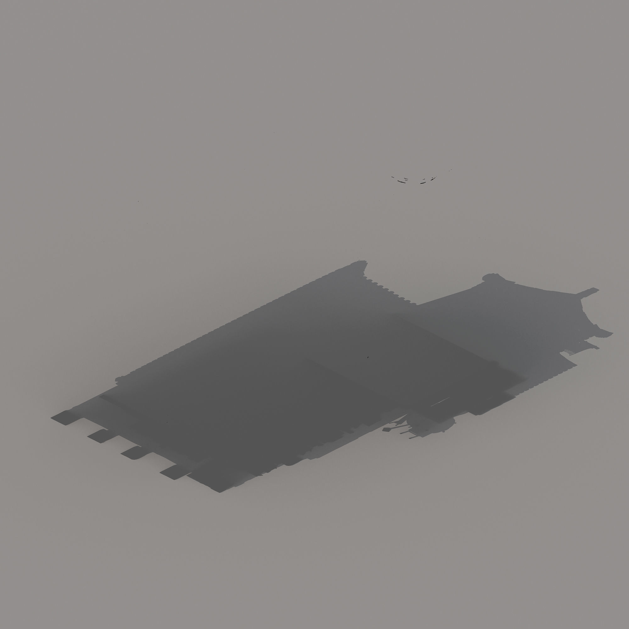 City Building - Weapons Shop 043 3D model_2