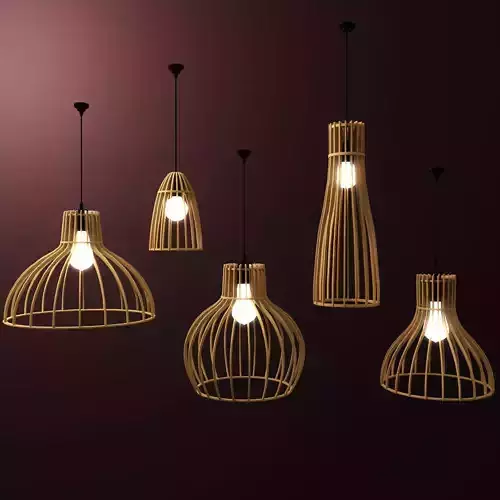 Wooden lamp VOL 1