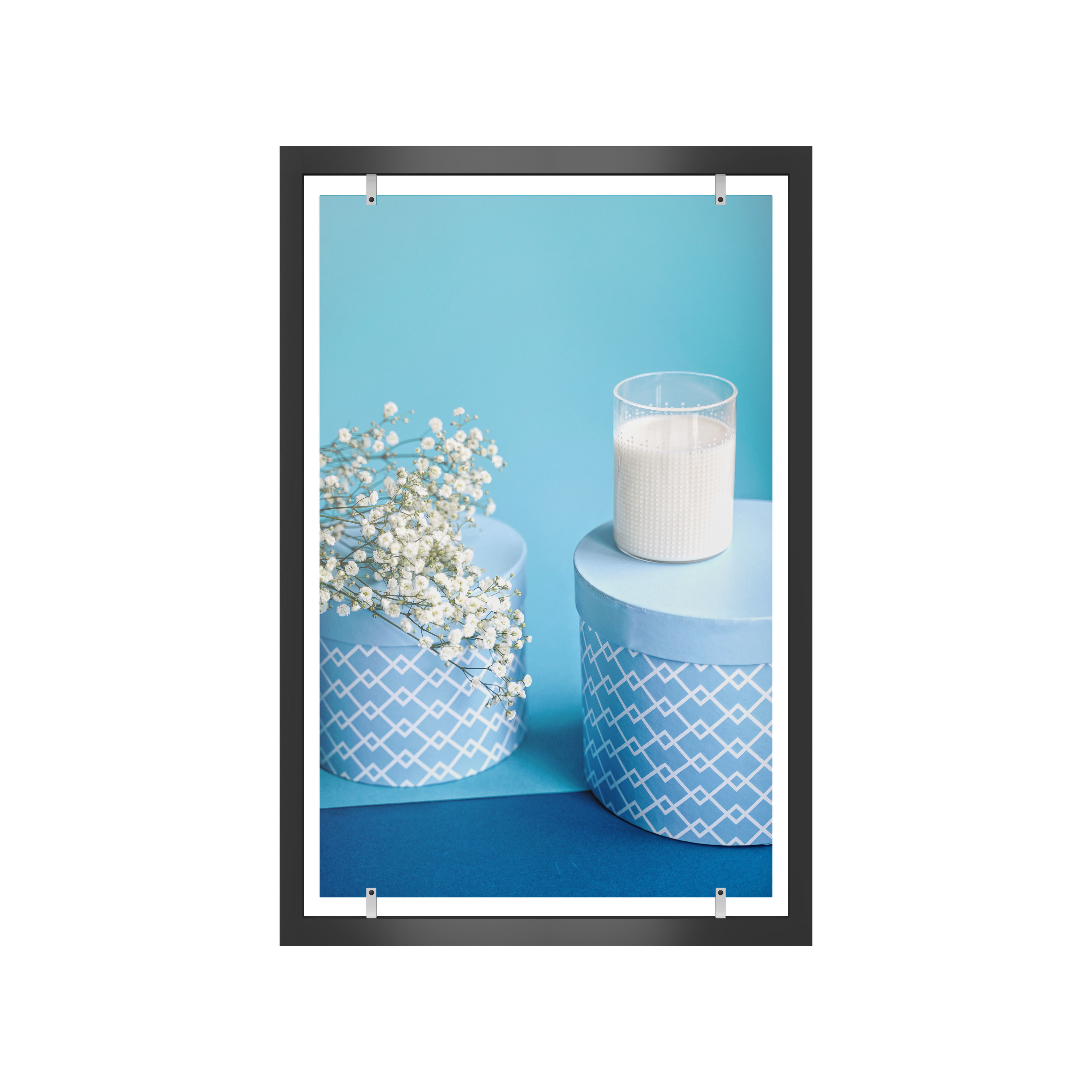 Advertising Poster - Board with Frame - 3D Model 3D model_3