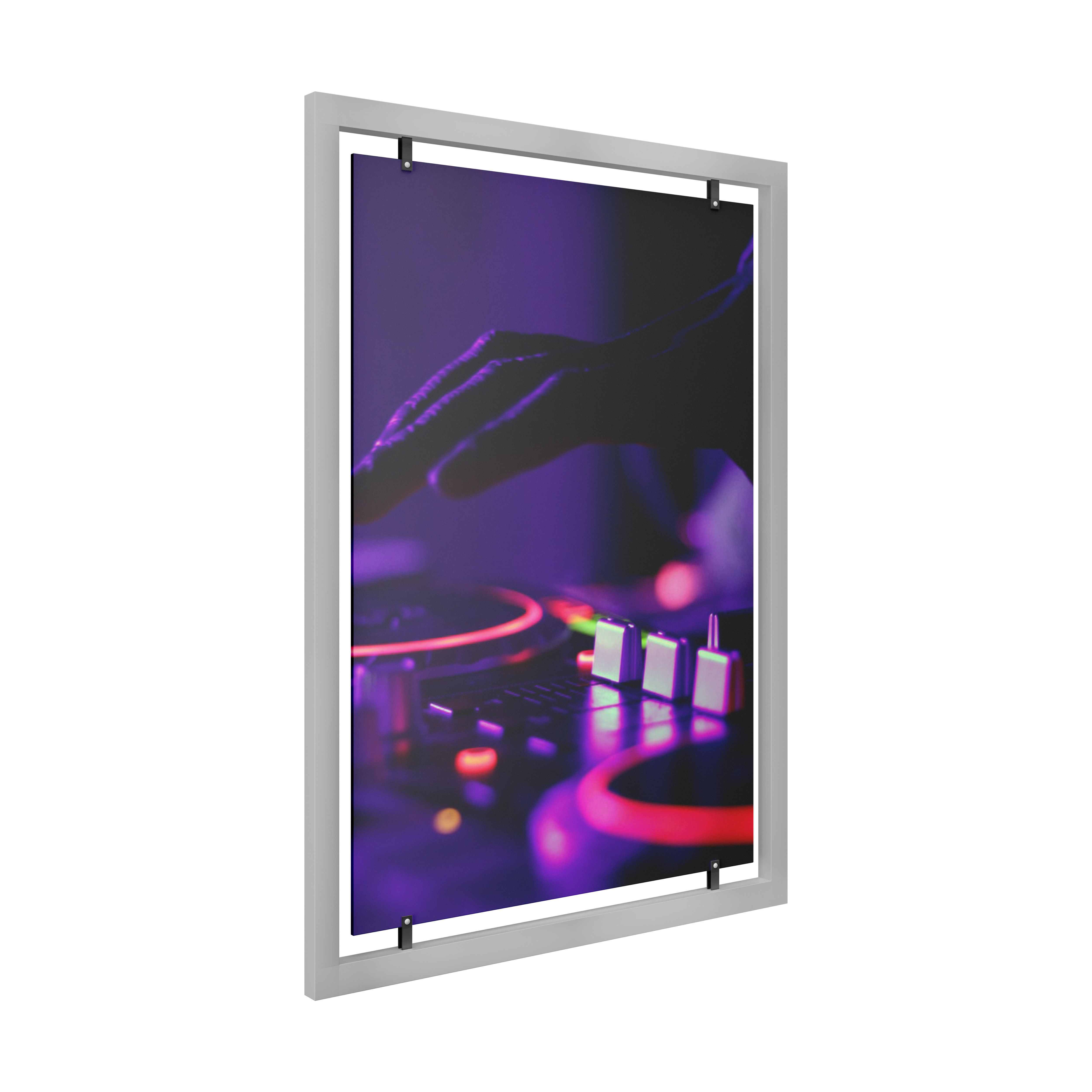 Advertising Poster - Board with Frame - 3D Model 3D model_1