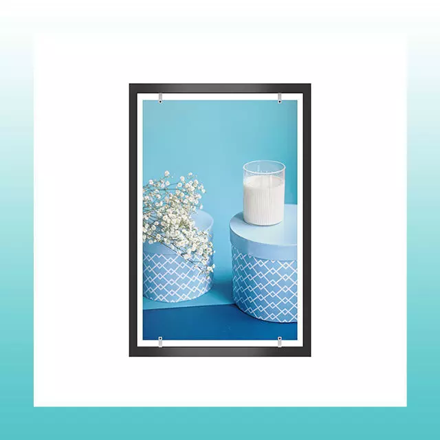 Advertising Poster - Board with Frame - 3D Model 3D model_0