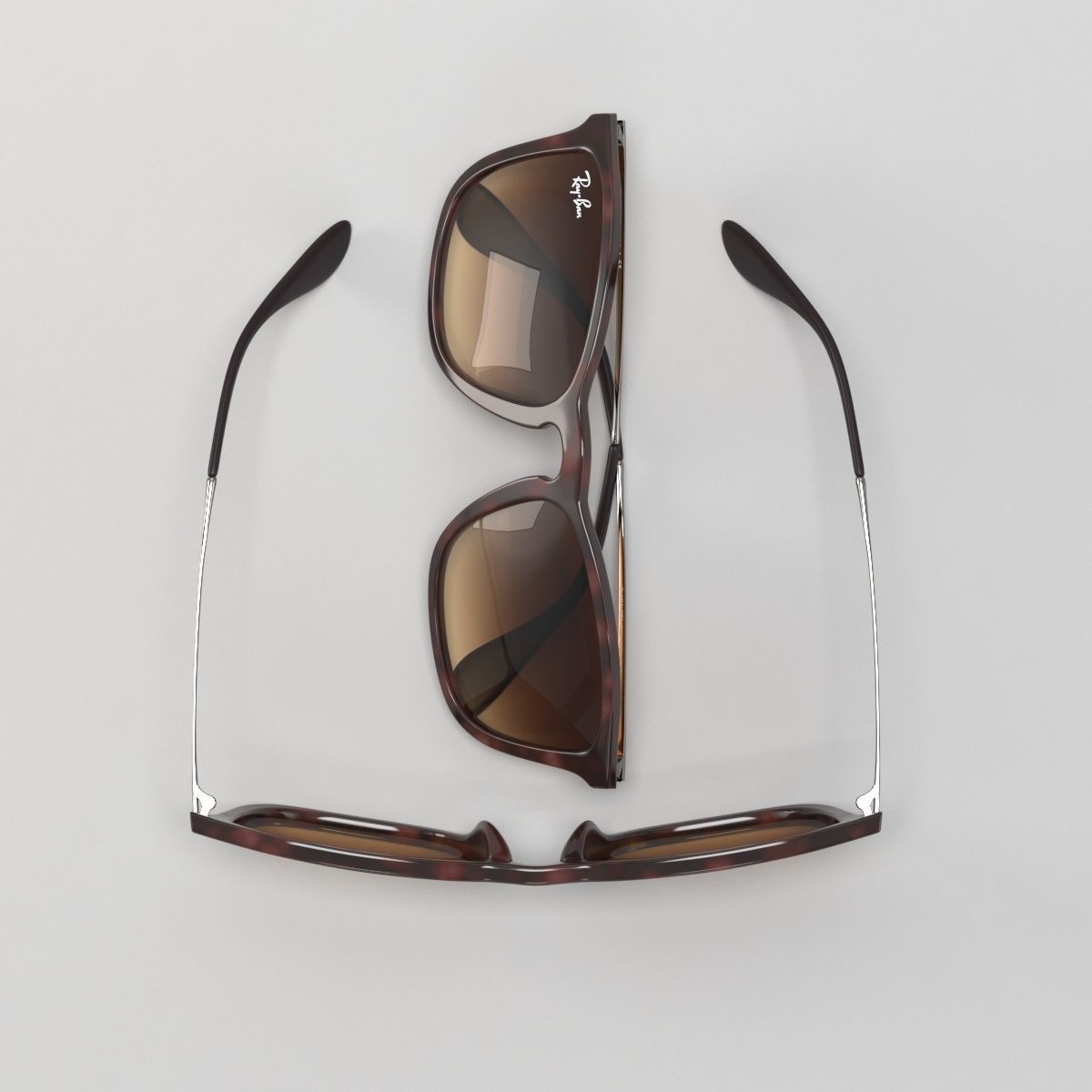 Ray-Ban RB4187 3D model_4