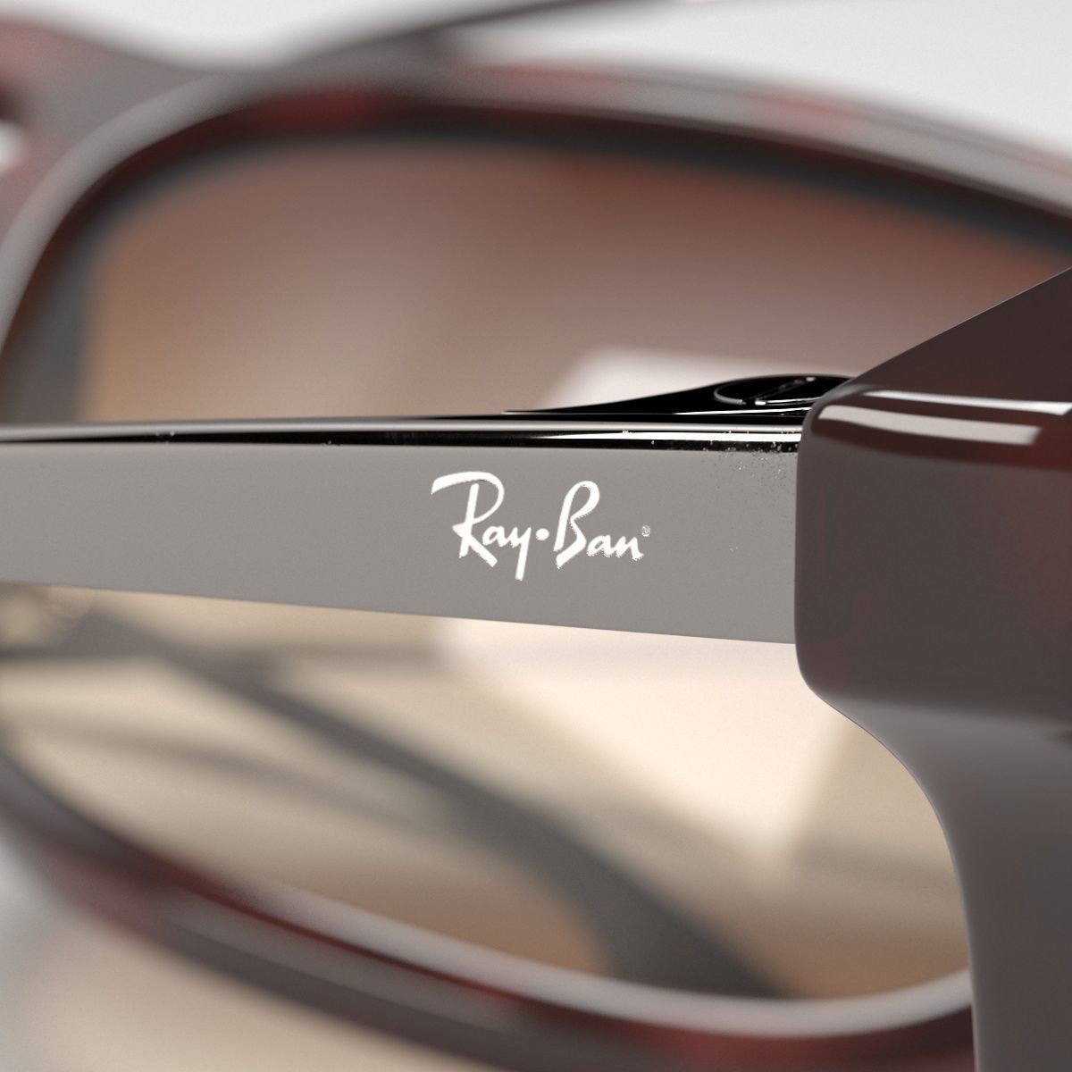 Ray-Ban RB4187 3D model_5