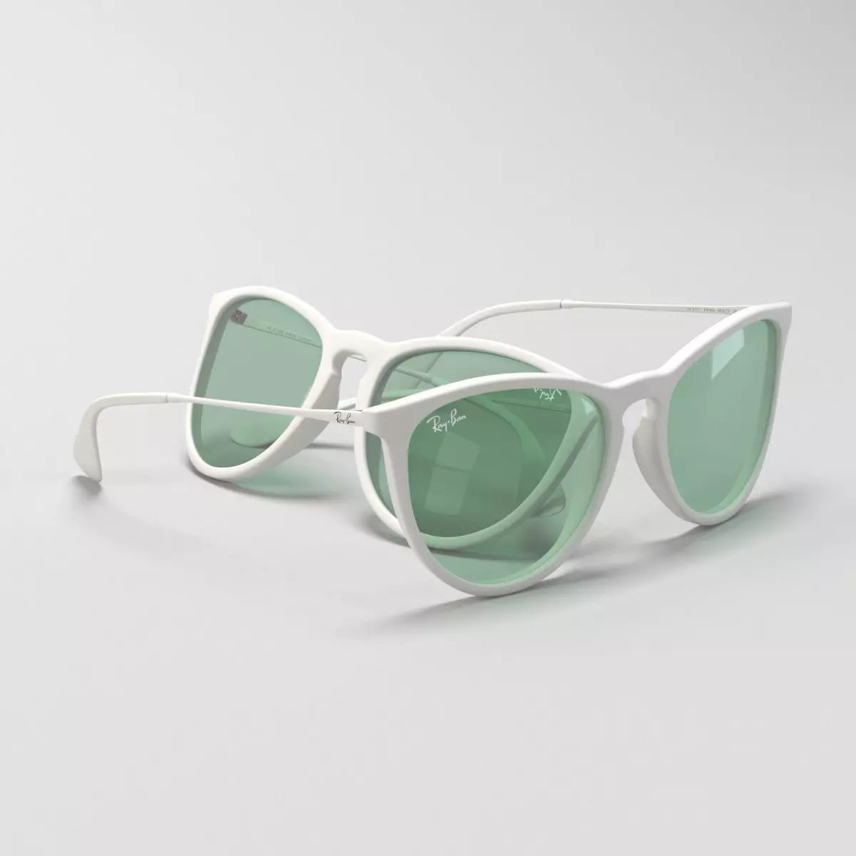 Ray-Ban RB4171 Tortoise 3D model_0