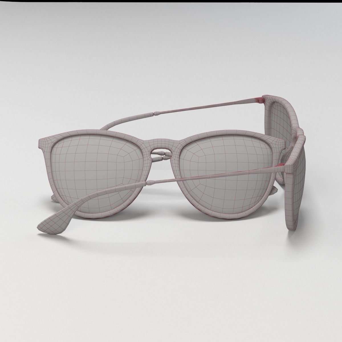 Ray-Ban RB4171 Tortoise 3D model_3