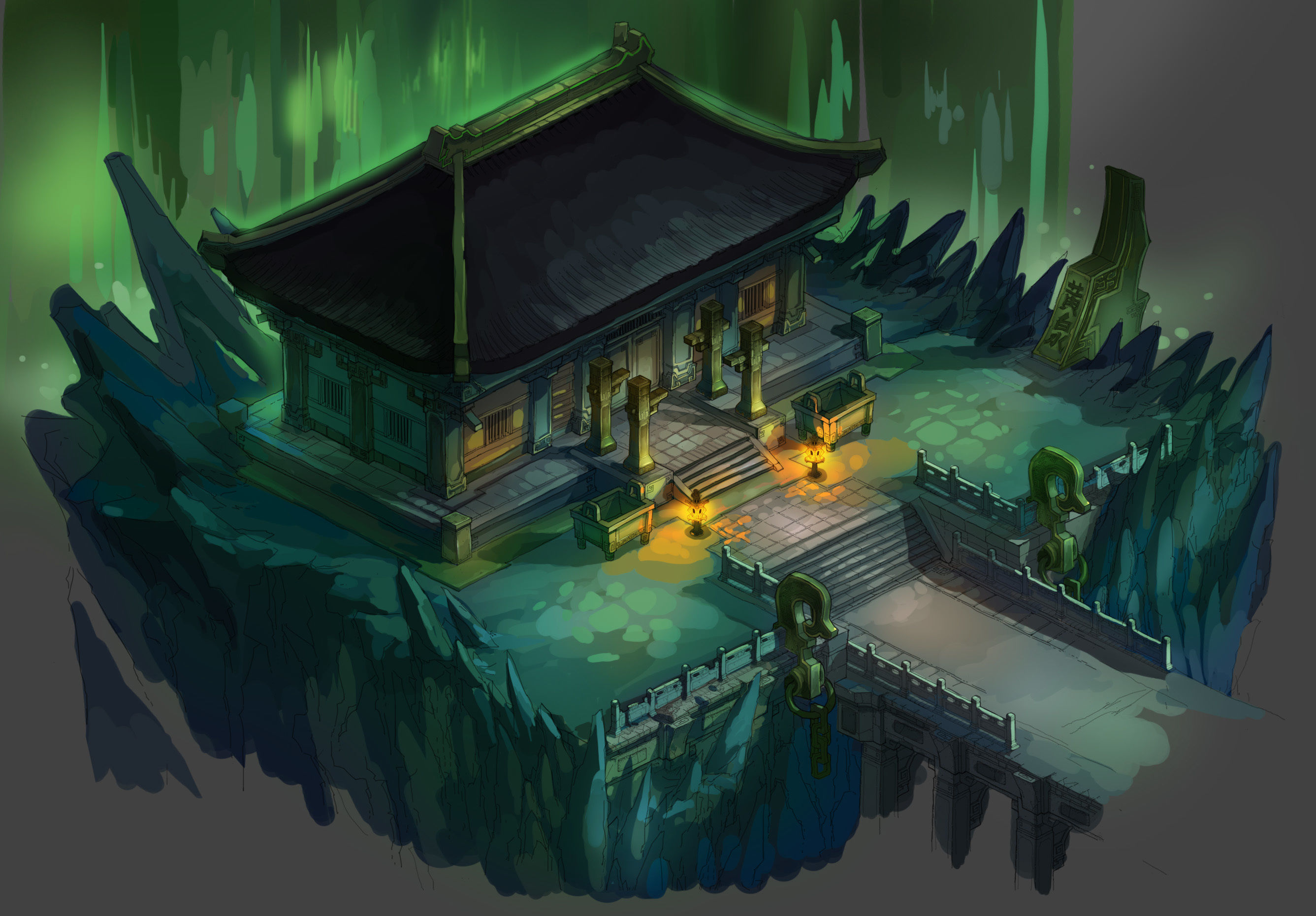 Game Model - Palace of the Imperial Palace 3D model_1