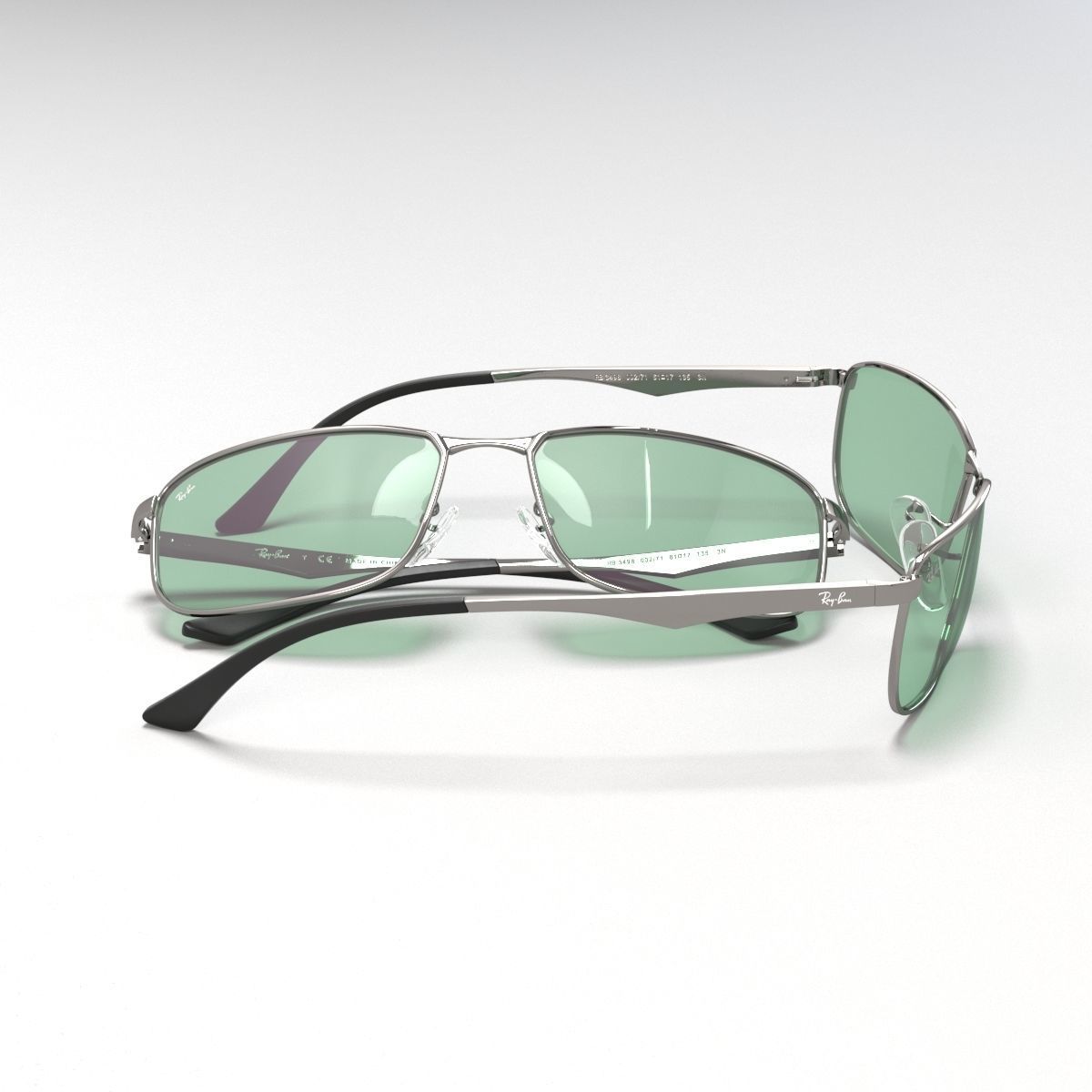 Ray-Ban RB3498 3D model_2