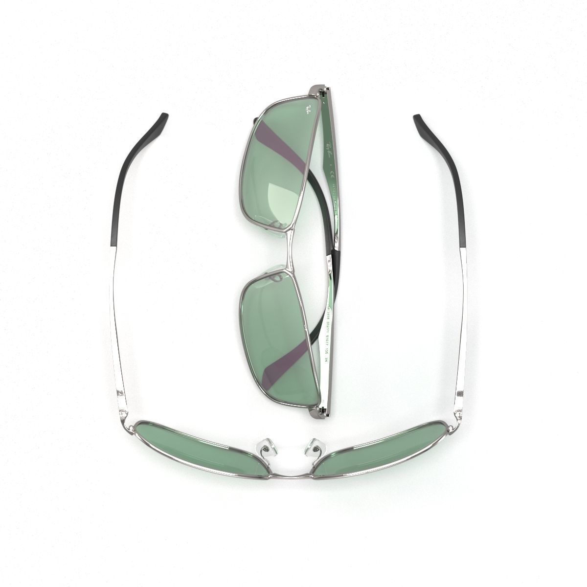 Ray-Ban RB3498 3D model_4