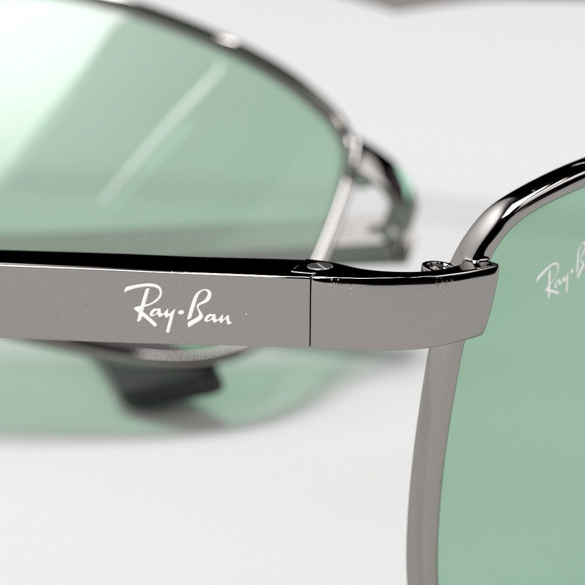 Ray-Ban RB3498 3D model_5