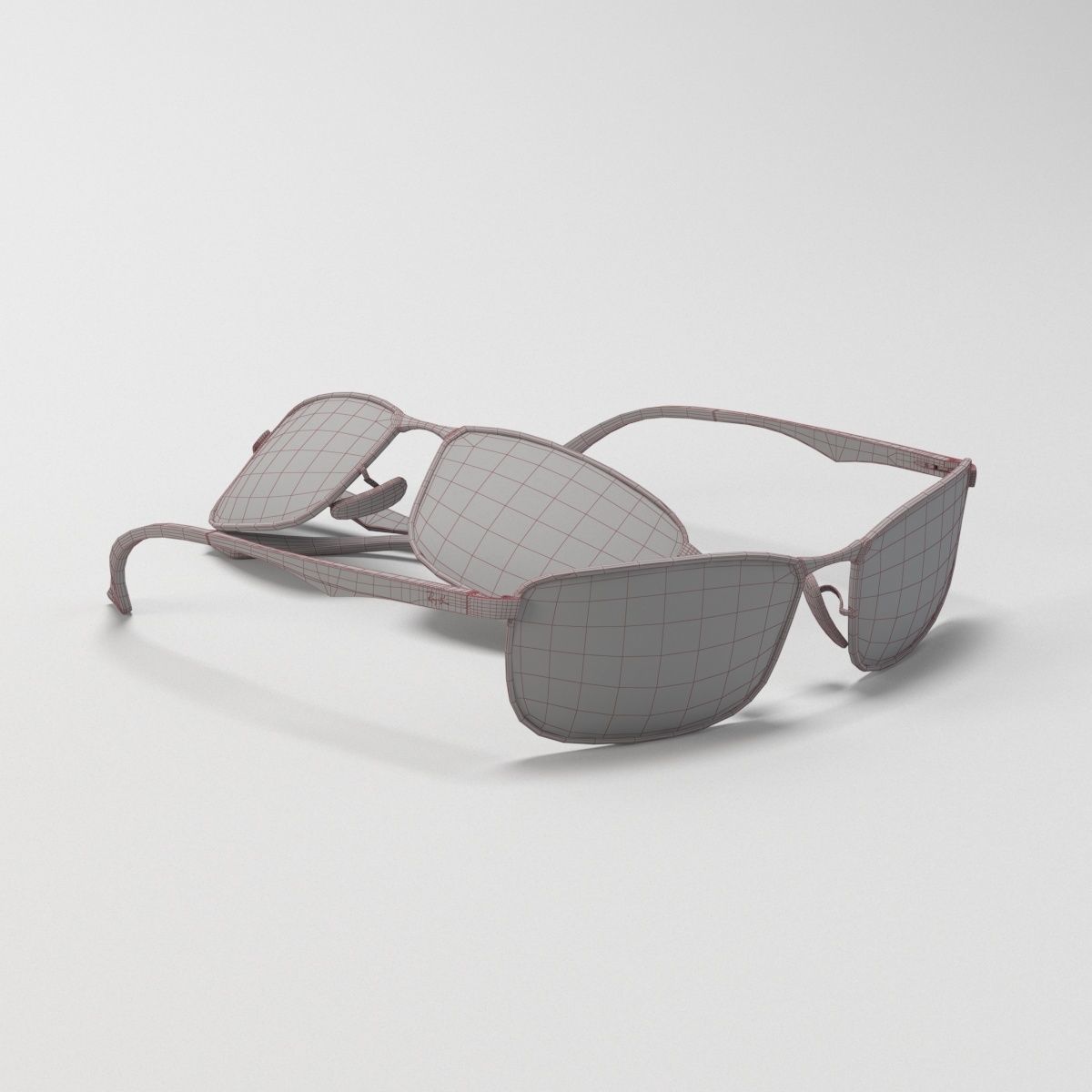 Ray-Ban RB3498 3D model_1