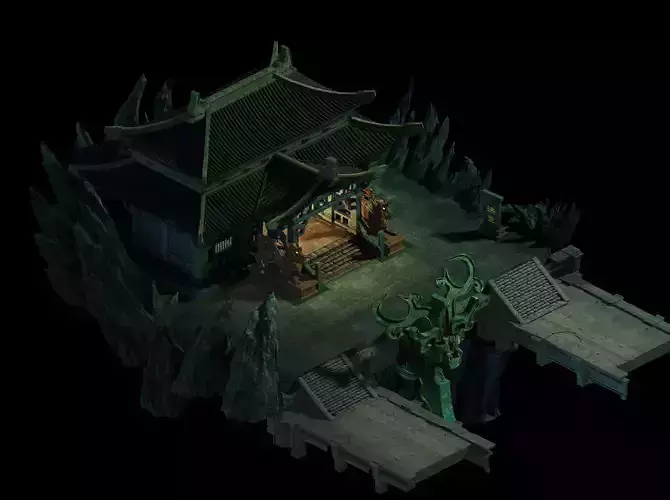 Game Model - Underground Palace Palaces