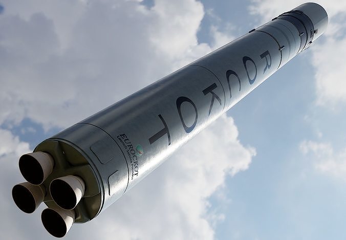 Eurokot rocket 3D model