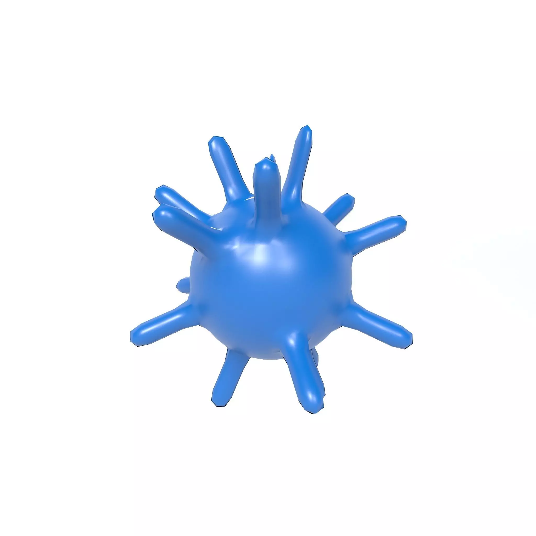 Virus v1 002 Low-poly 3D model_0