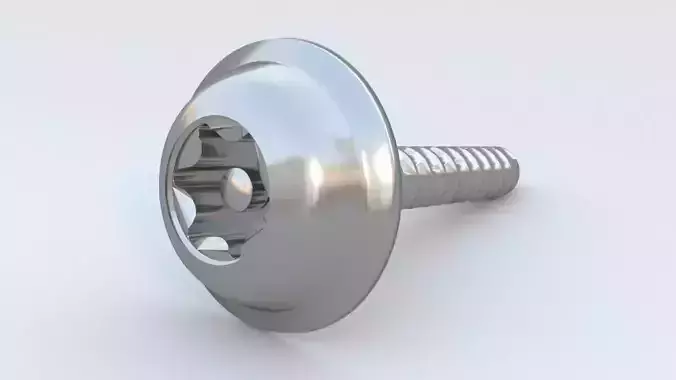 Security Screw Free 3D model