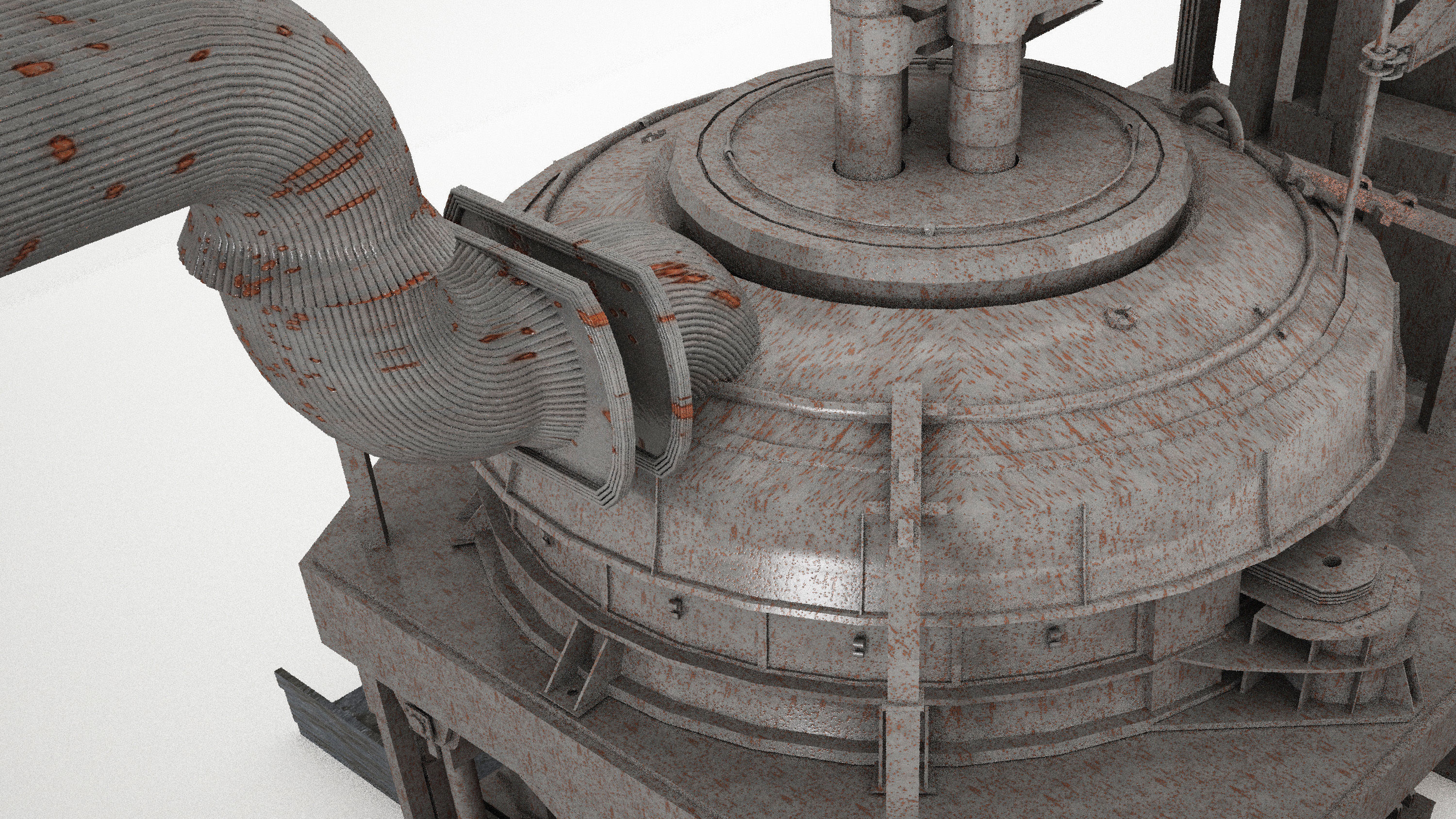 Furnace Electric Arc Furnace 3D model_6