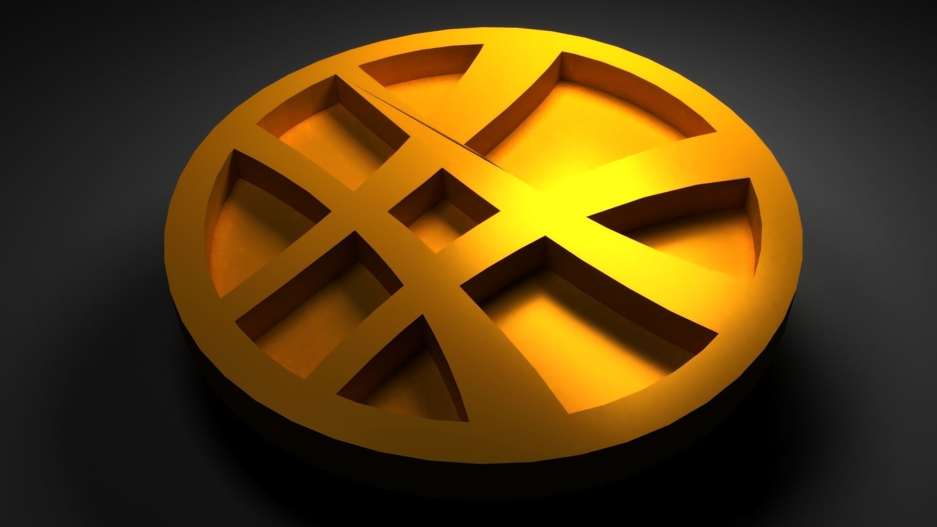 dr Strange Low-poly 3D model_2