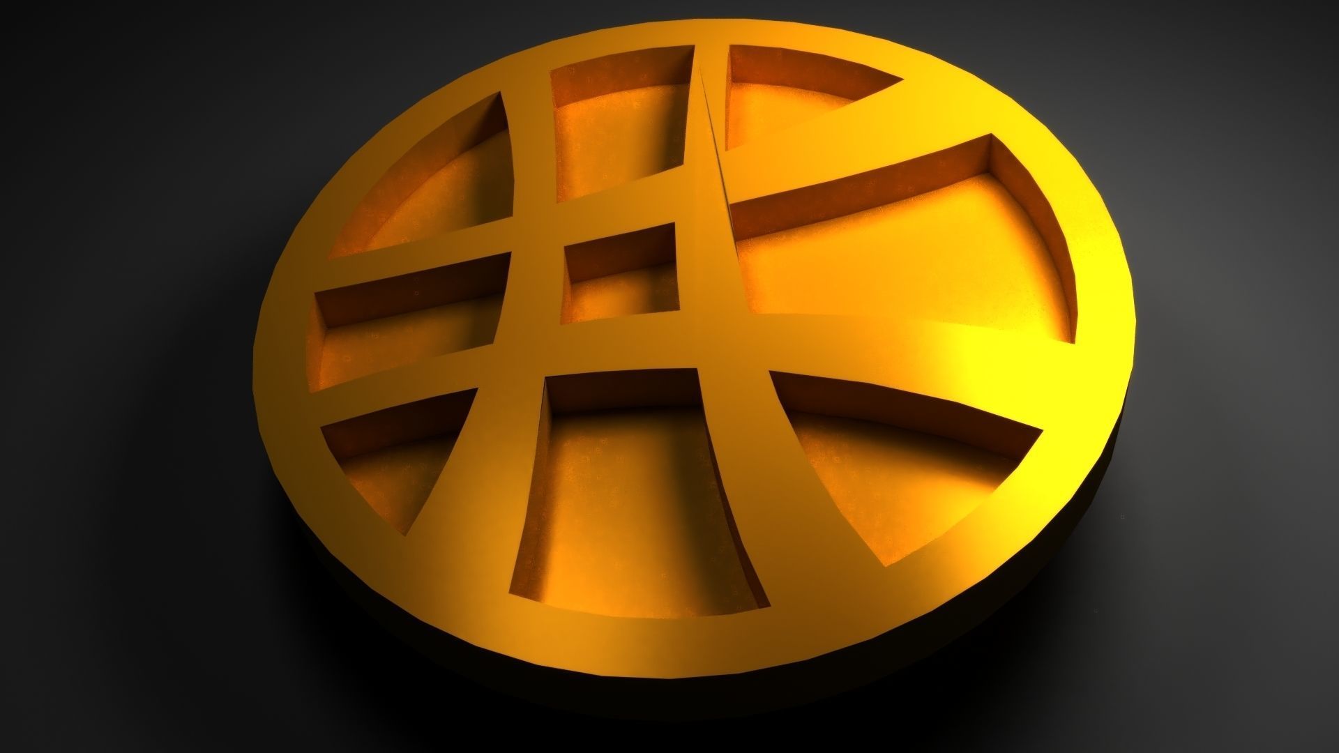 dr Strange Low-poly 3D model_1