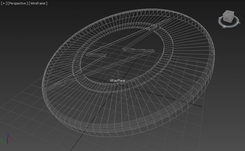 flash logo Low-poly 3D model_3