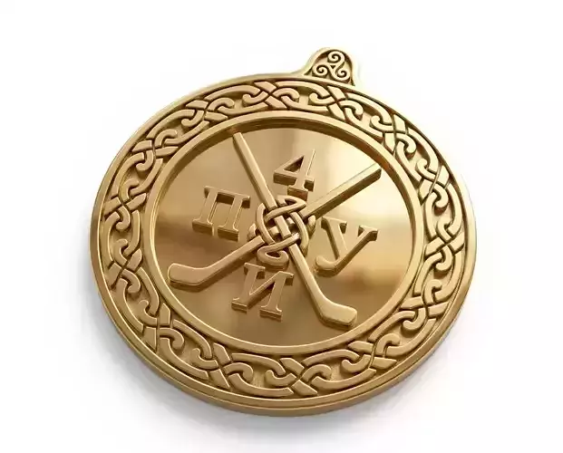 2-pieces amulet pendant