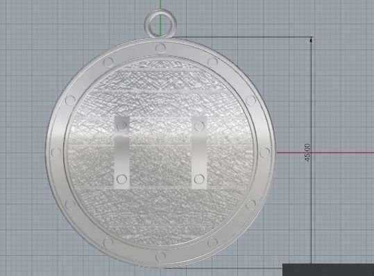 Amulet pendant 3D print model_8