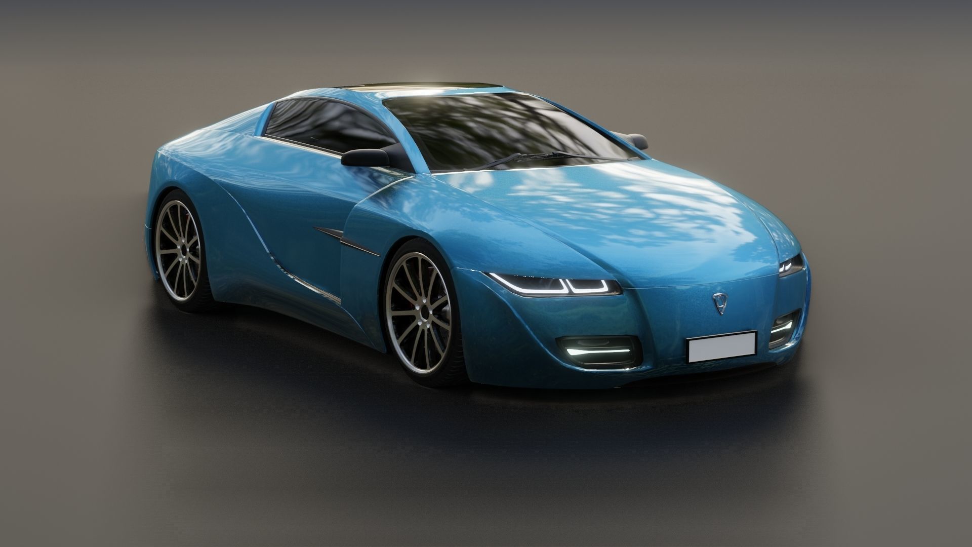 Affekta Shayleen Concept Tuning Sport Car game 3D model_13