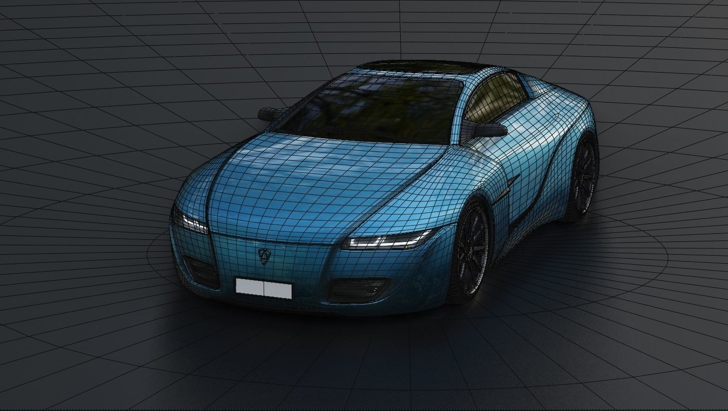 Affekta Shayleen Concept Tuning Sport Car game 3D model_15