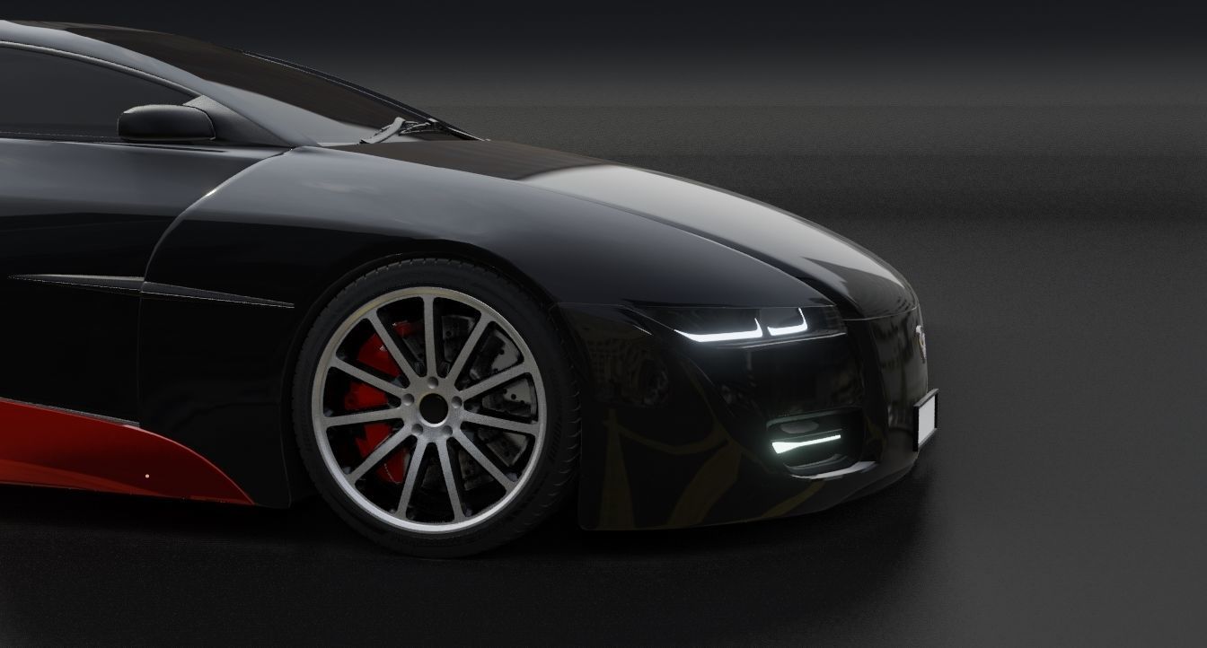 Affekta Shayleen Concept Tuning Sport Car game 3D model_19