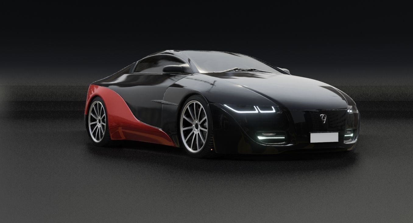 Affekta Shayleen Concept Tuning Sport Car game 3D model_16