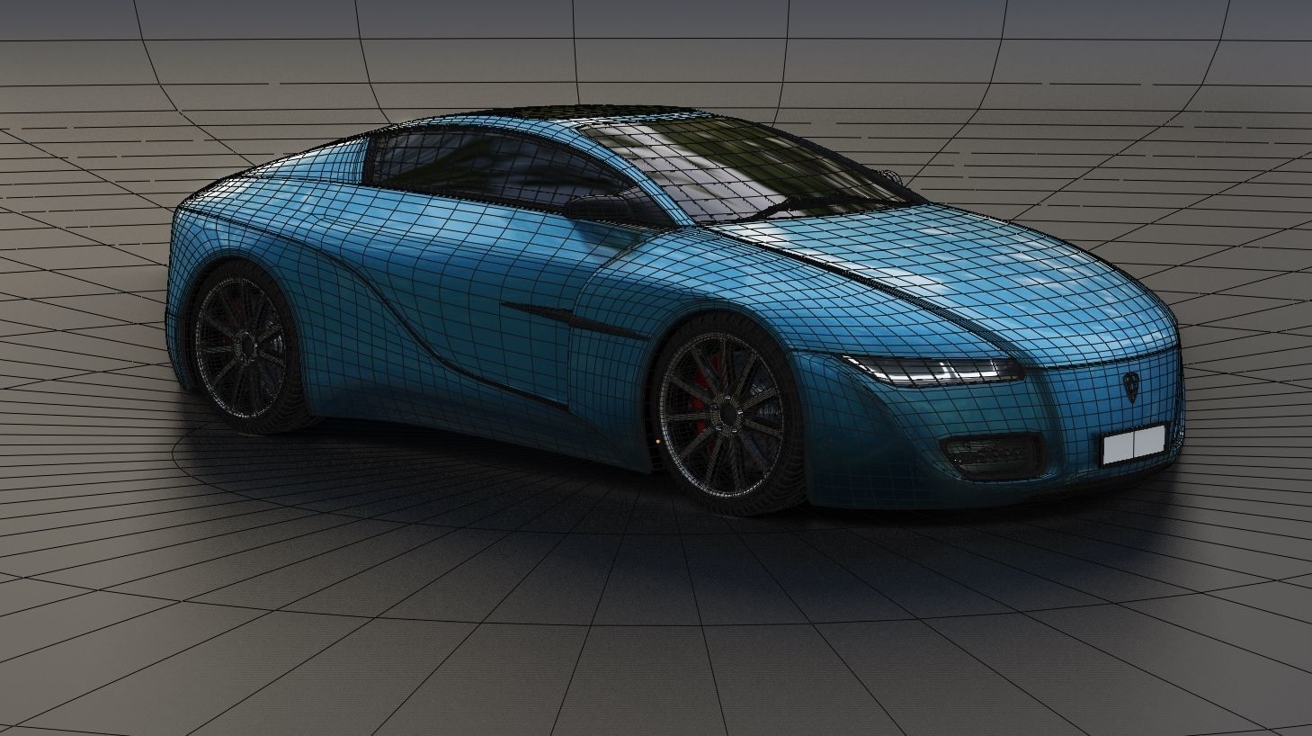 Affekta Shayleen Concept Tuning Sport Car game 3D model_17