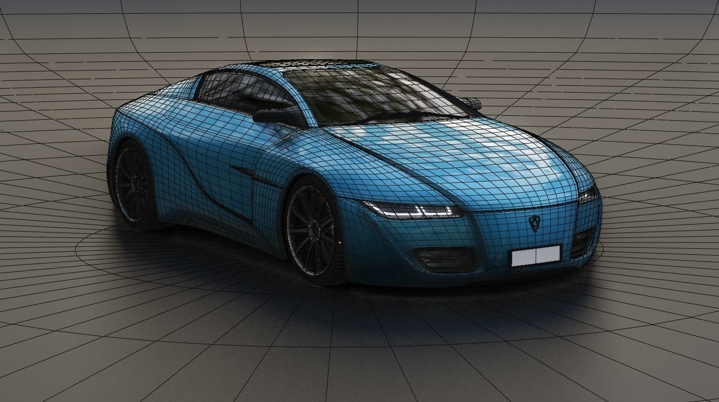 Affekta Shayleen Concept Tuning Sport Car game 3D model_14