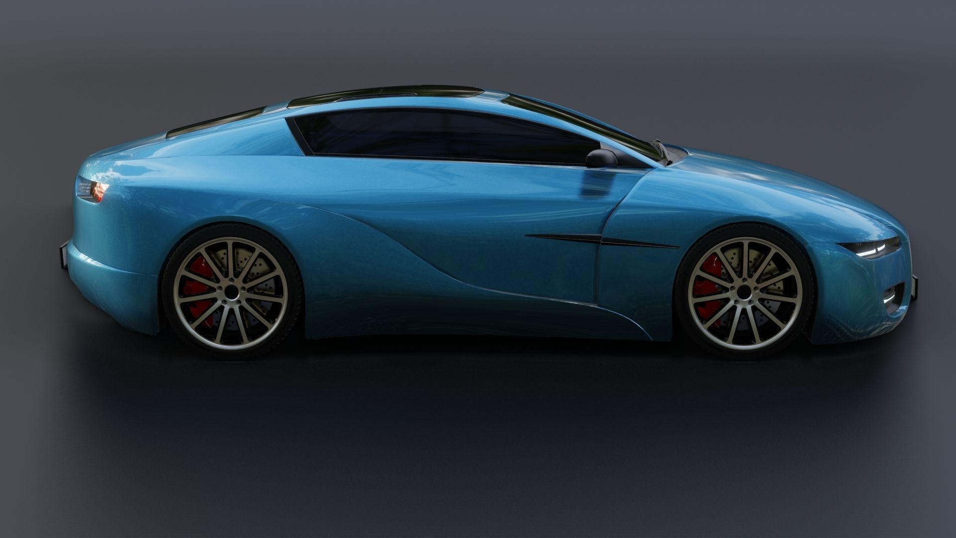 Affekta Shayleen Concept Tuning Sport Car game 3D model_6