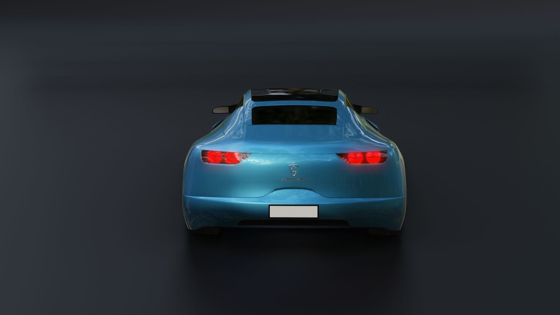 Affekta Shayleen Concept Tuning Sport Car game 3D model_8