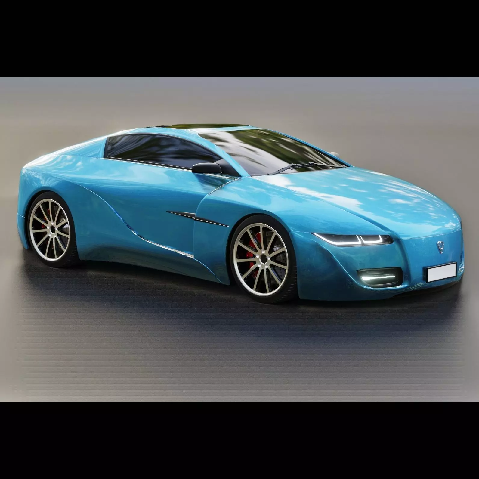 Affekta Shayleen Concept Tuning Sport Car game 3D model_0