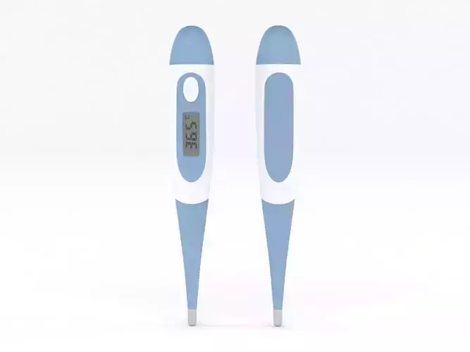 Digital Body Thermometer 3D model