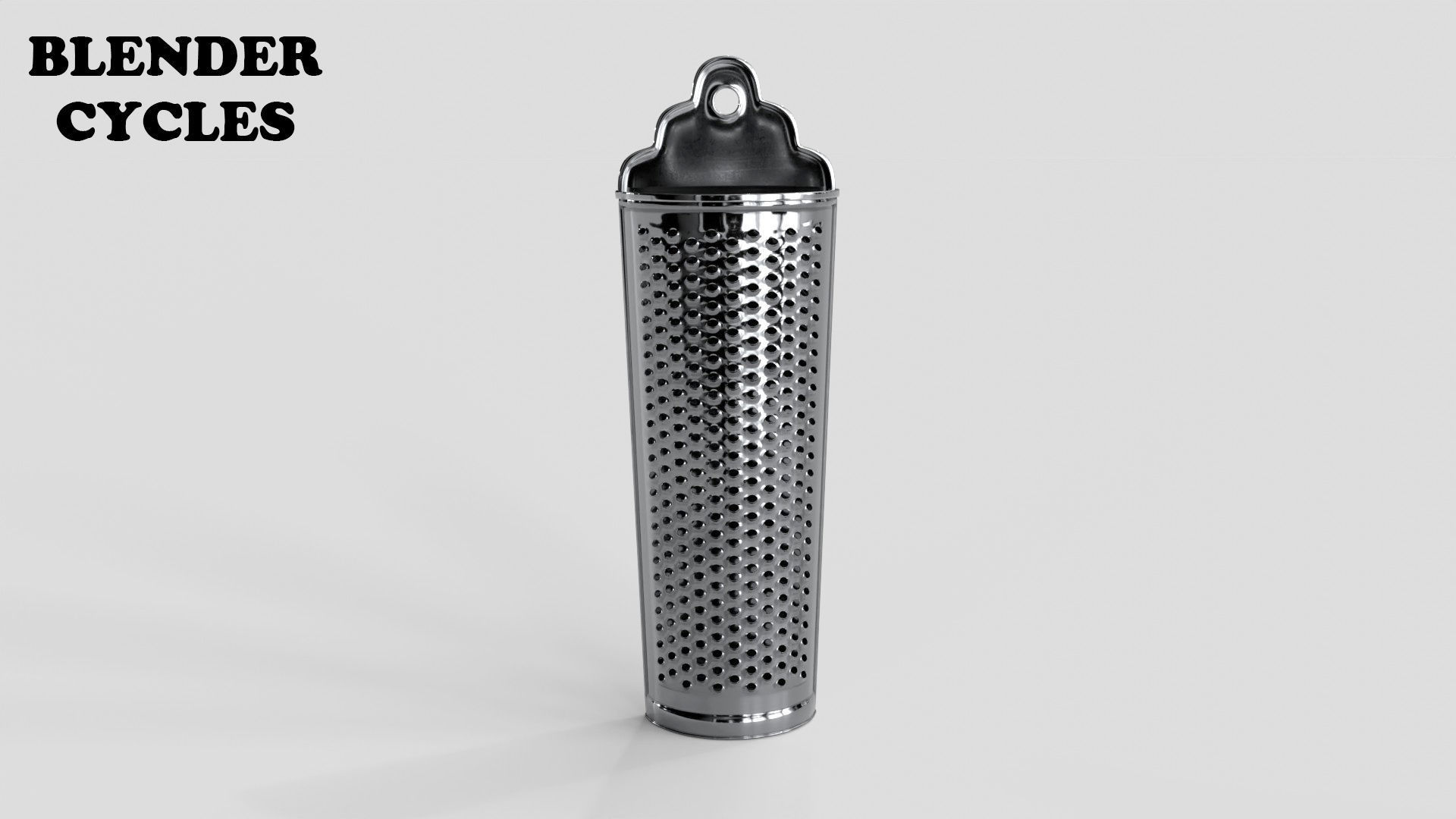 Spice Grater Low-poly 3D model_17