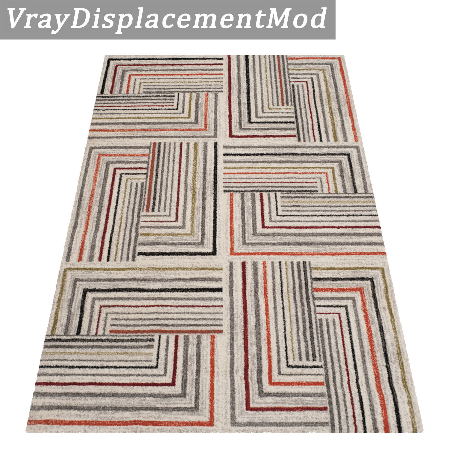 Rug Set 401 3D model_3