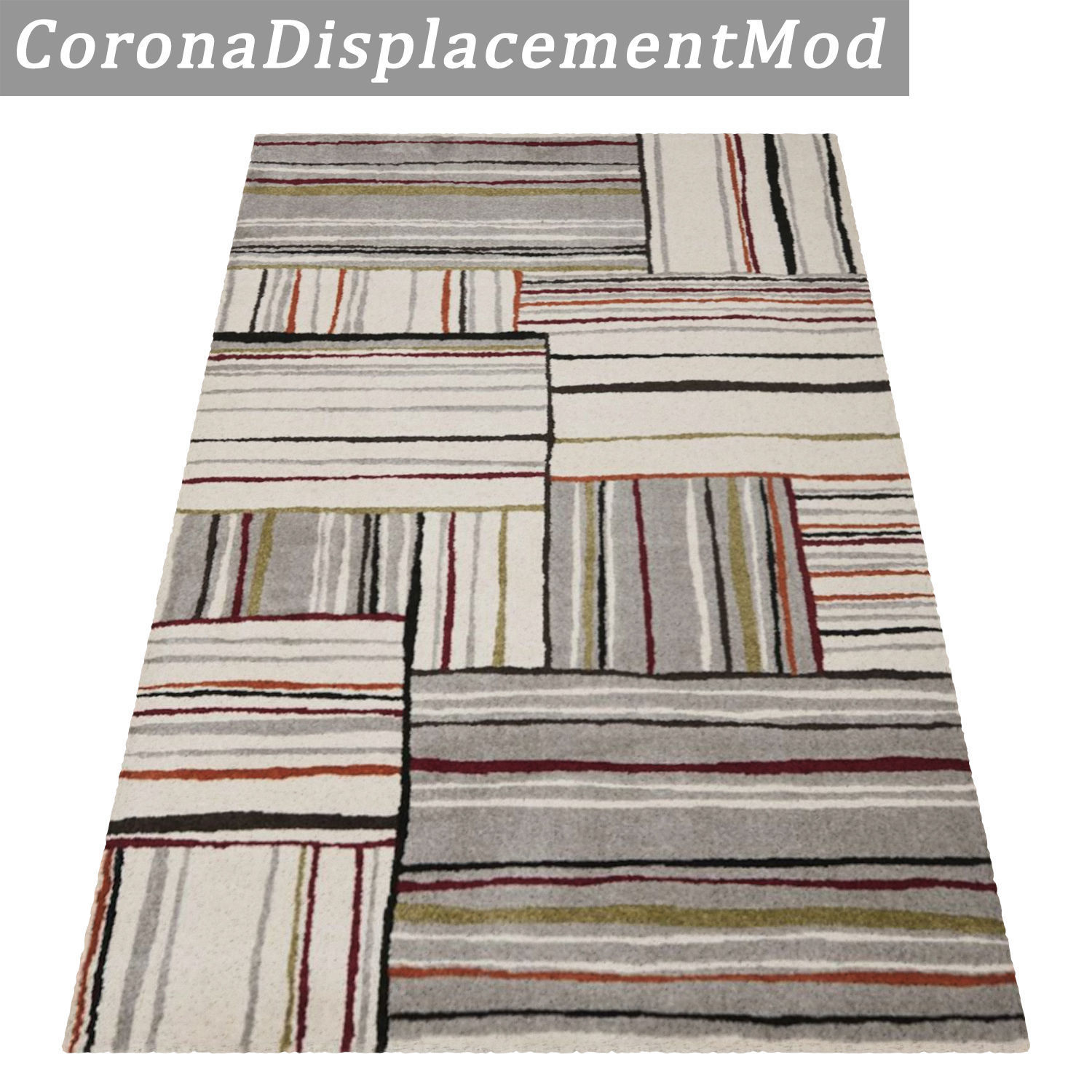 Rug Set 401 3D model_4