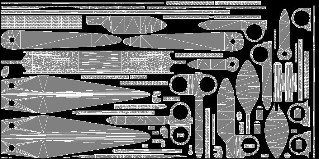 Set of old climbing pitons Low-poly 3D model_7