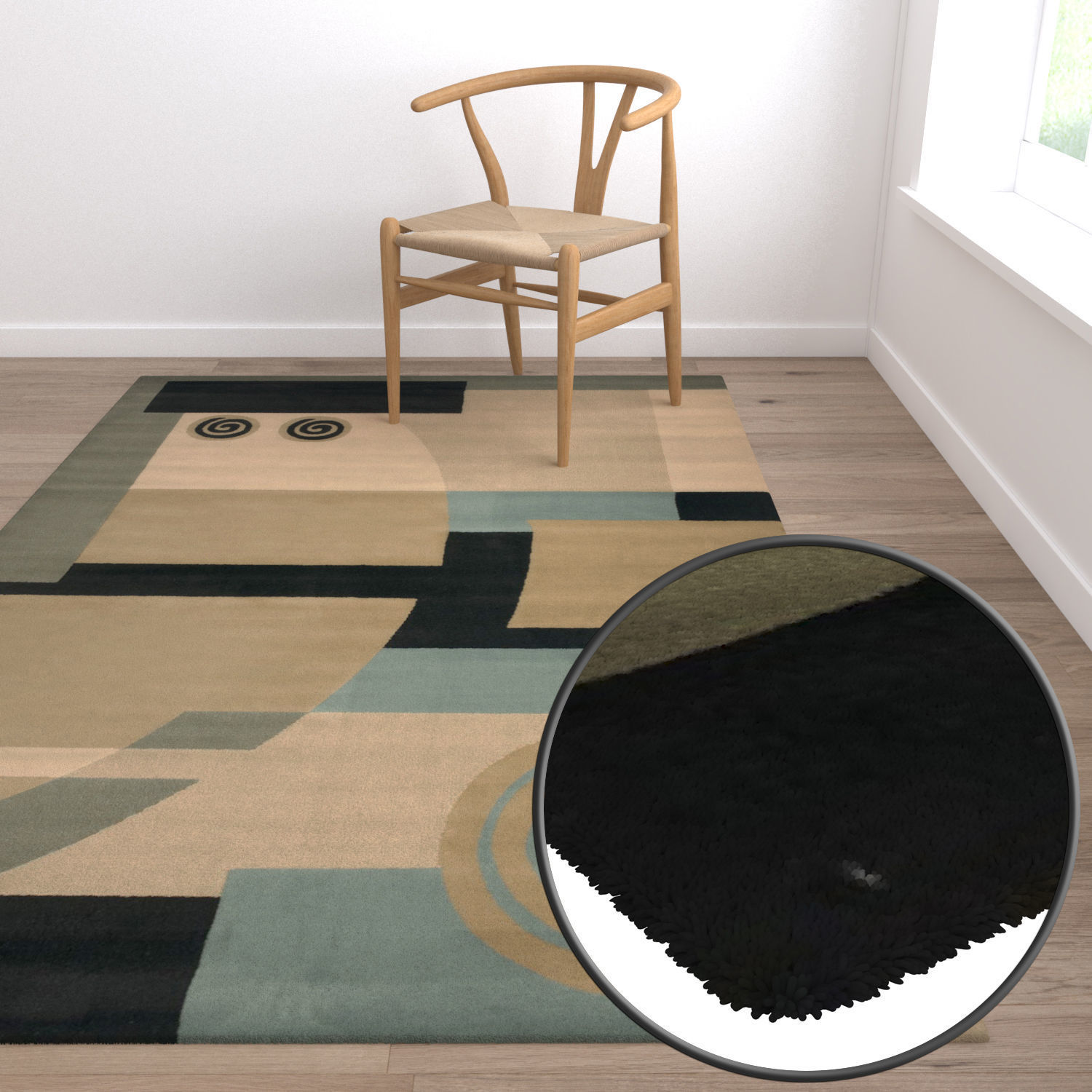 Rug Set 403 3D model_5