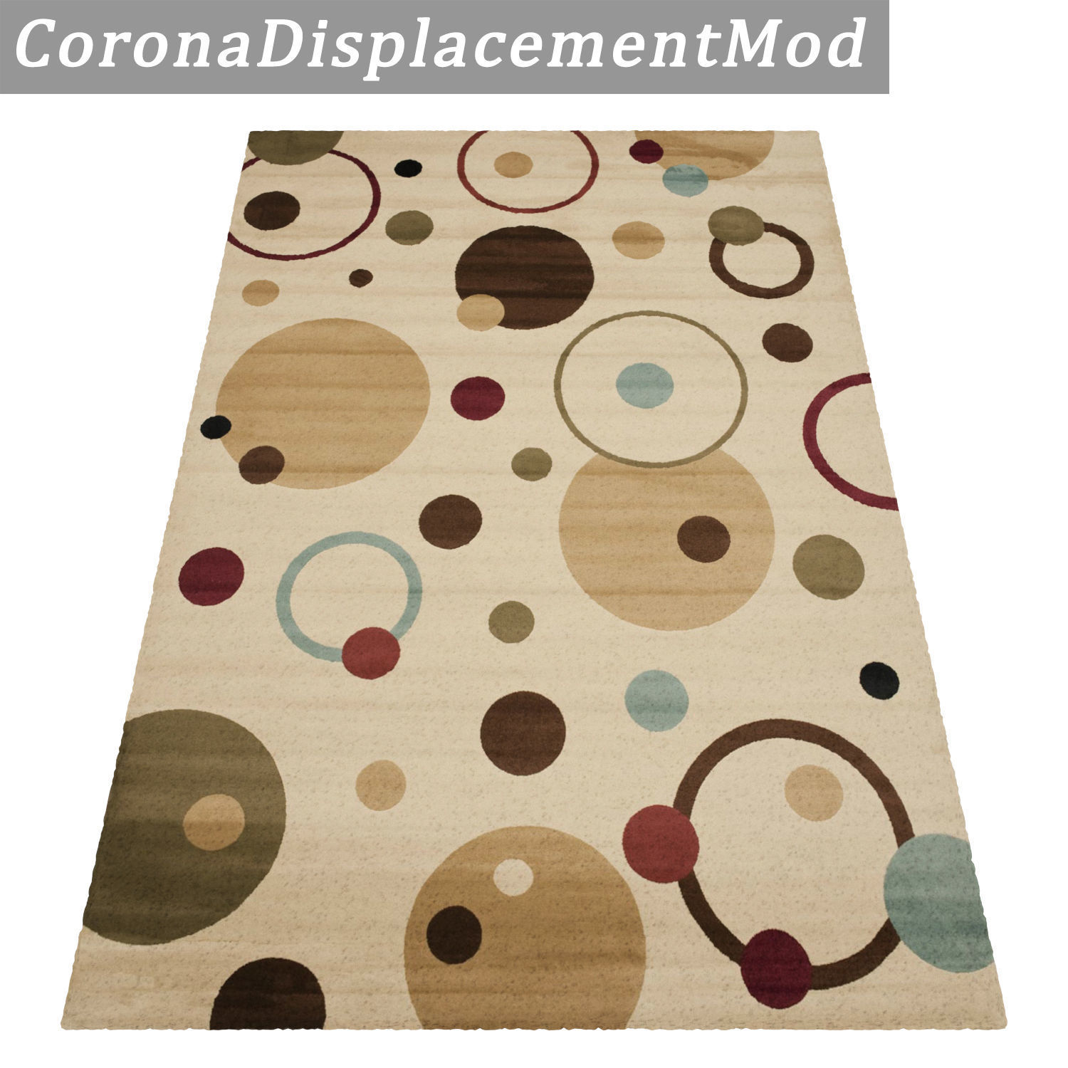 Rug Set 406 3D model_4