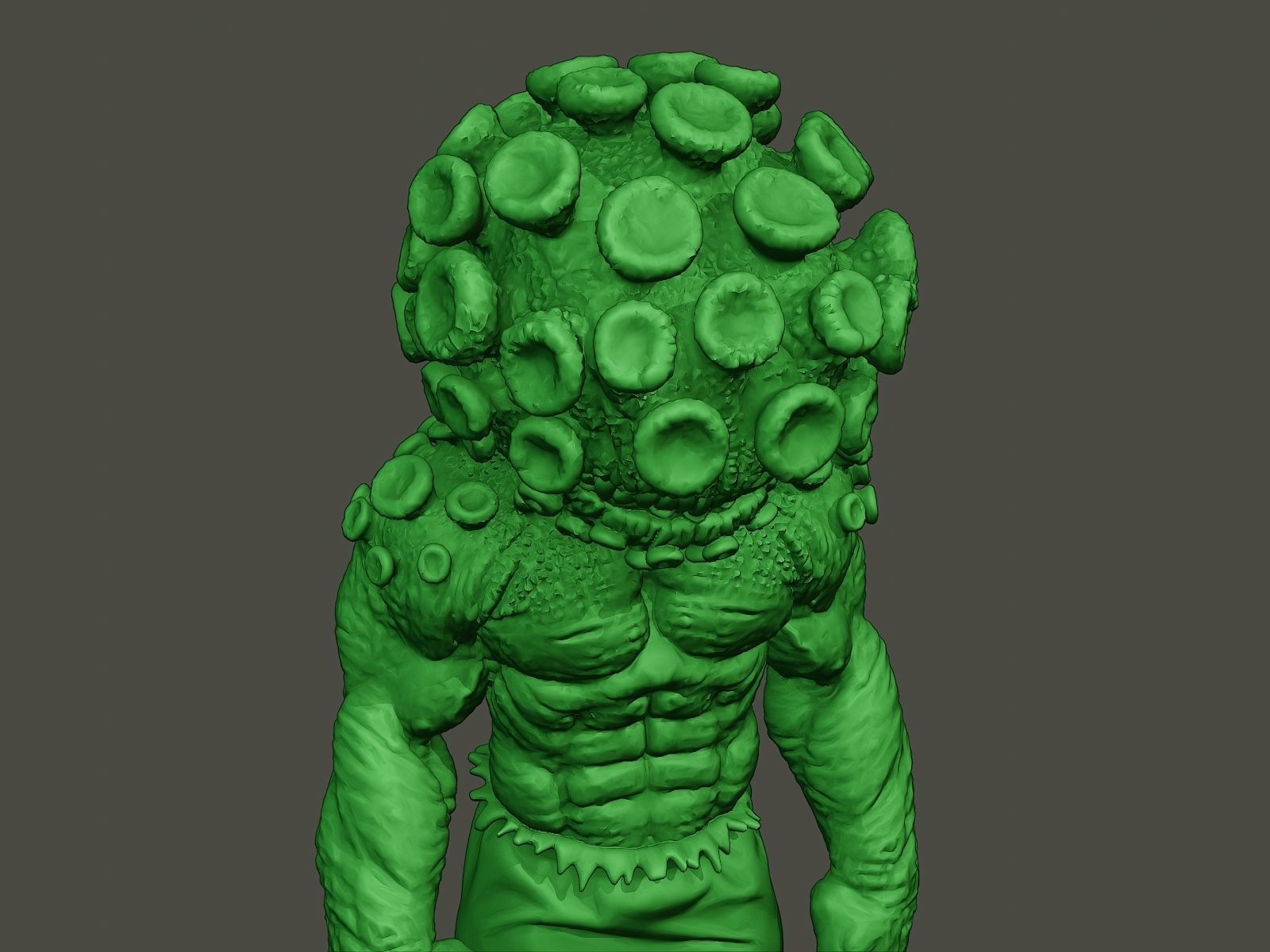 Humanoid virus 0001 3D print model_18