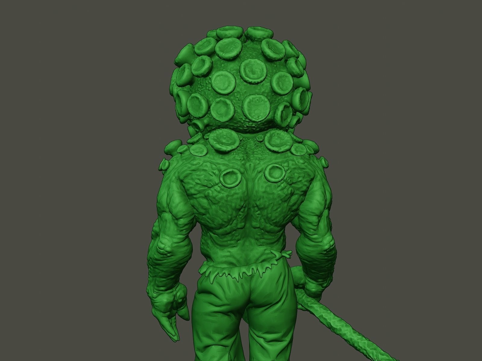 Humanoid virus 0001 3D print model_20