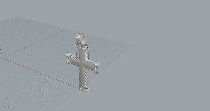 cross 3D print model
