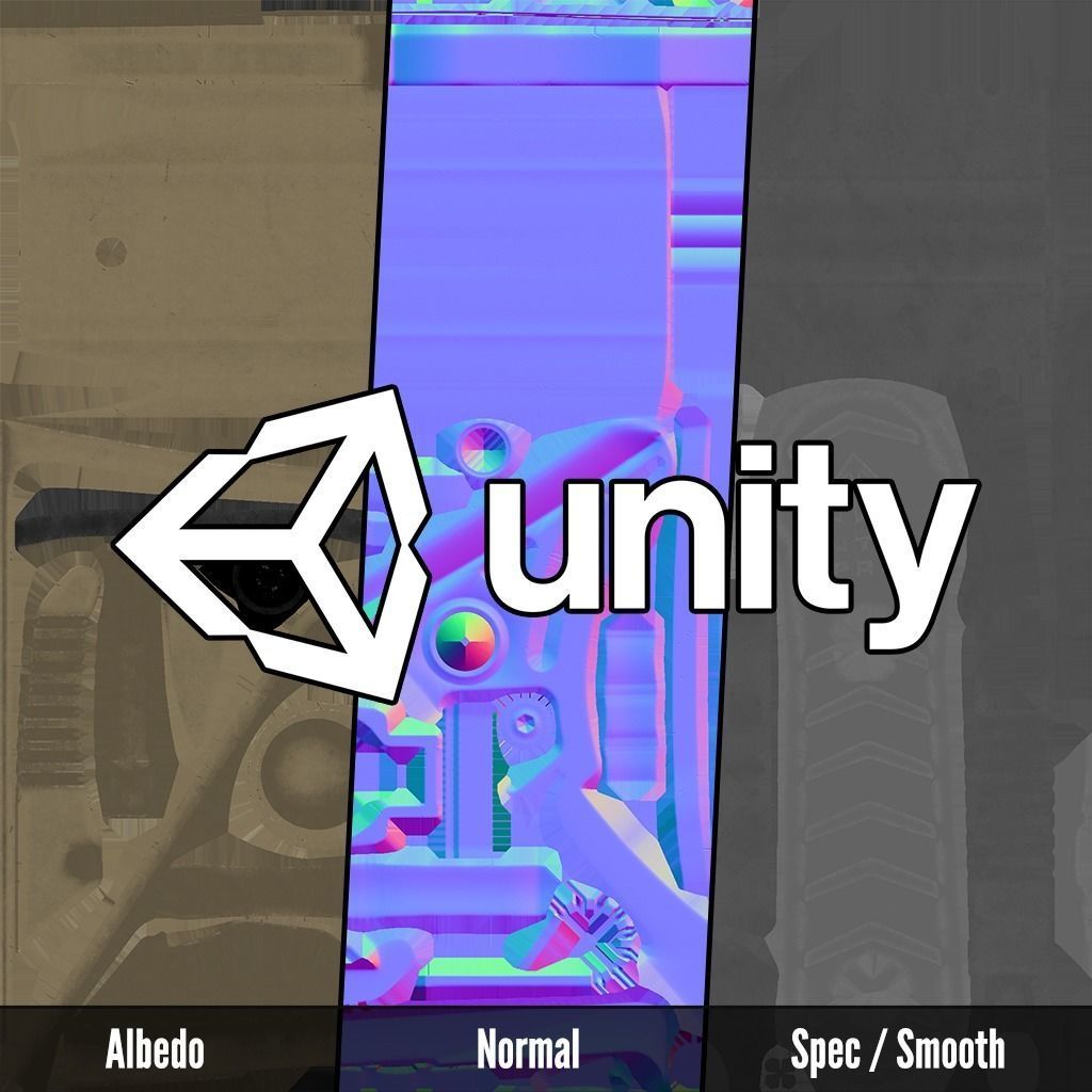 Leapers UTG PRO Model 4 Ops S3 AR15 Collapsible Buttstock Low-poly 3D model_27