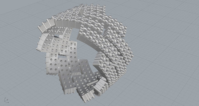 spiral ring 3D print model