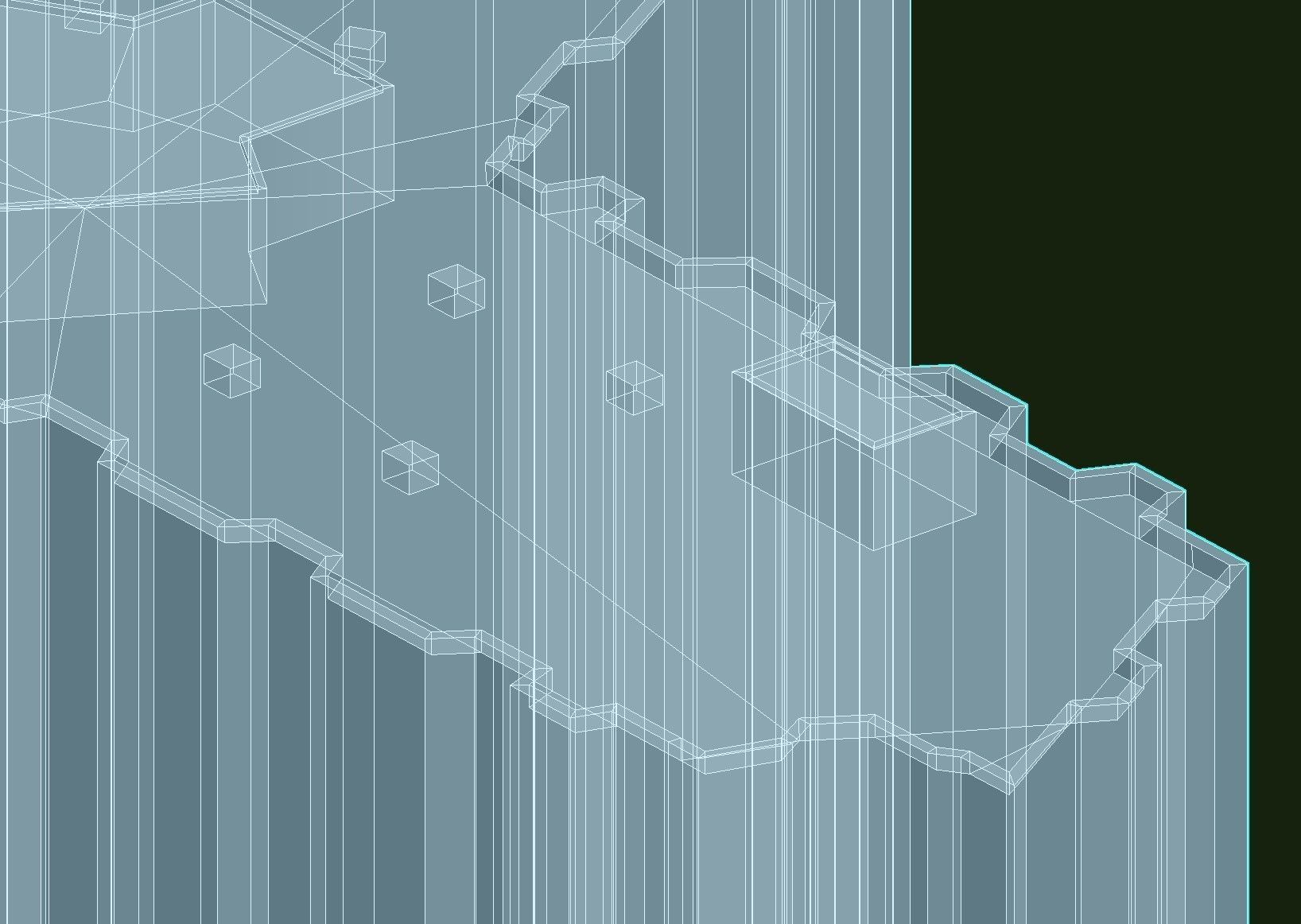 Pacific Park Plaza Low-poly 3D model_26